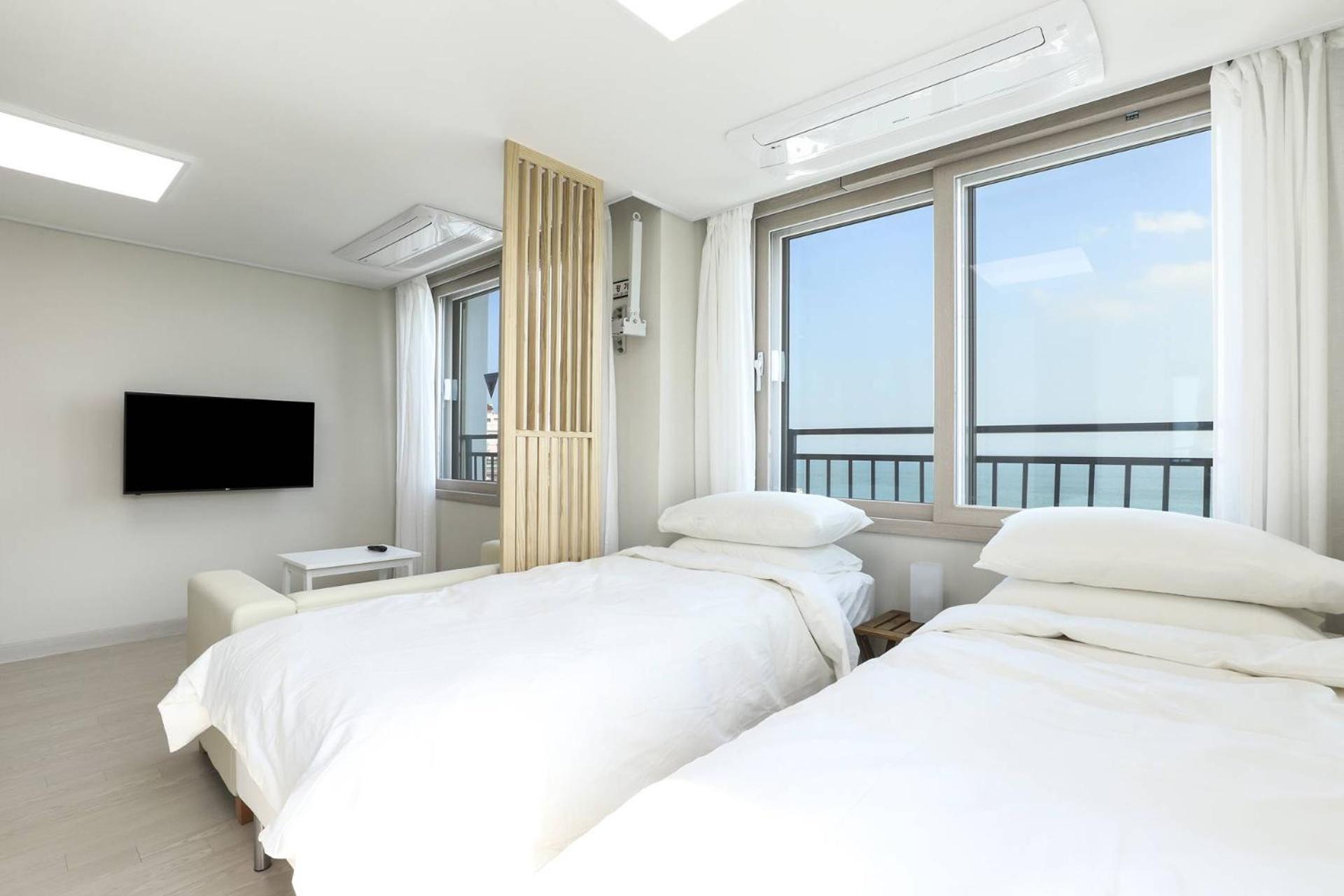 The First Ocean Songjeong Hotel Busan Exterior foto